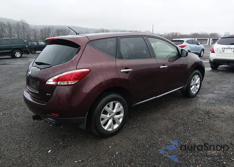 2013 Nissan Murano S from USA, damaged, VIN JN8AZ1MW8DW317014